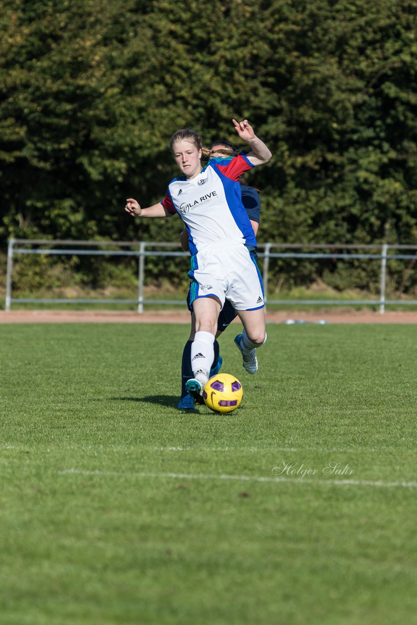 Bild 327 - B-Juniorinnen Krummesser SV - SV Henstedt Ulzburg : Ergebnis: 0:3